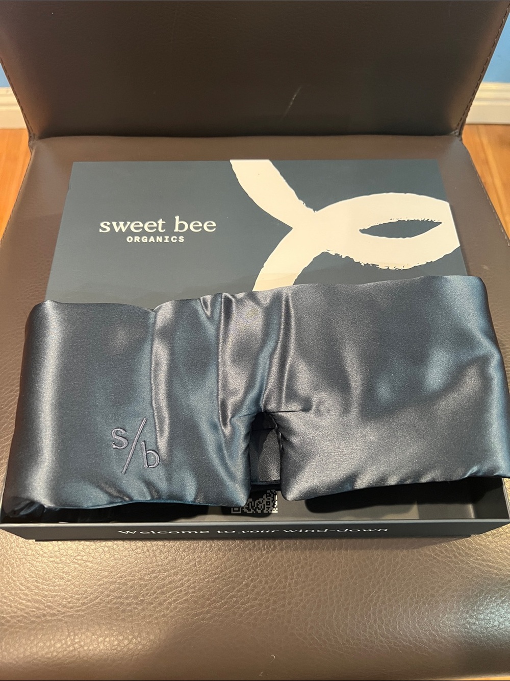Sweet Bee Organics silk sleep mask